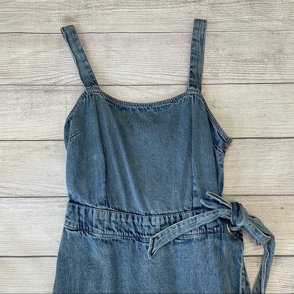 Sincerely Jules Denim Romper - Picture 2 of 7
